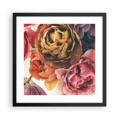 Plagát v čiernom ráme - Oslava života - 40x40 cm