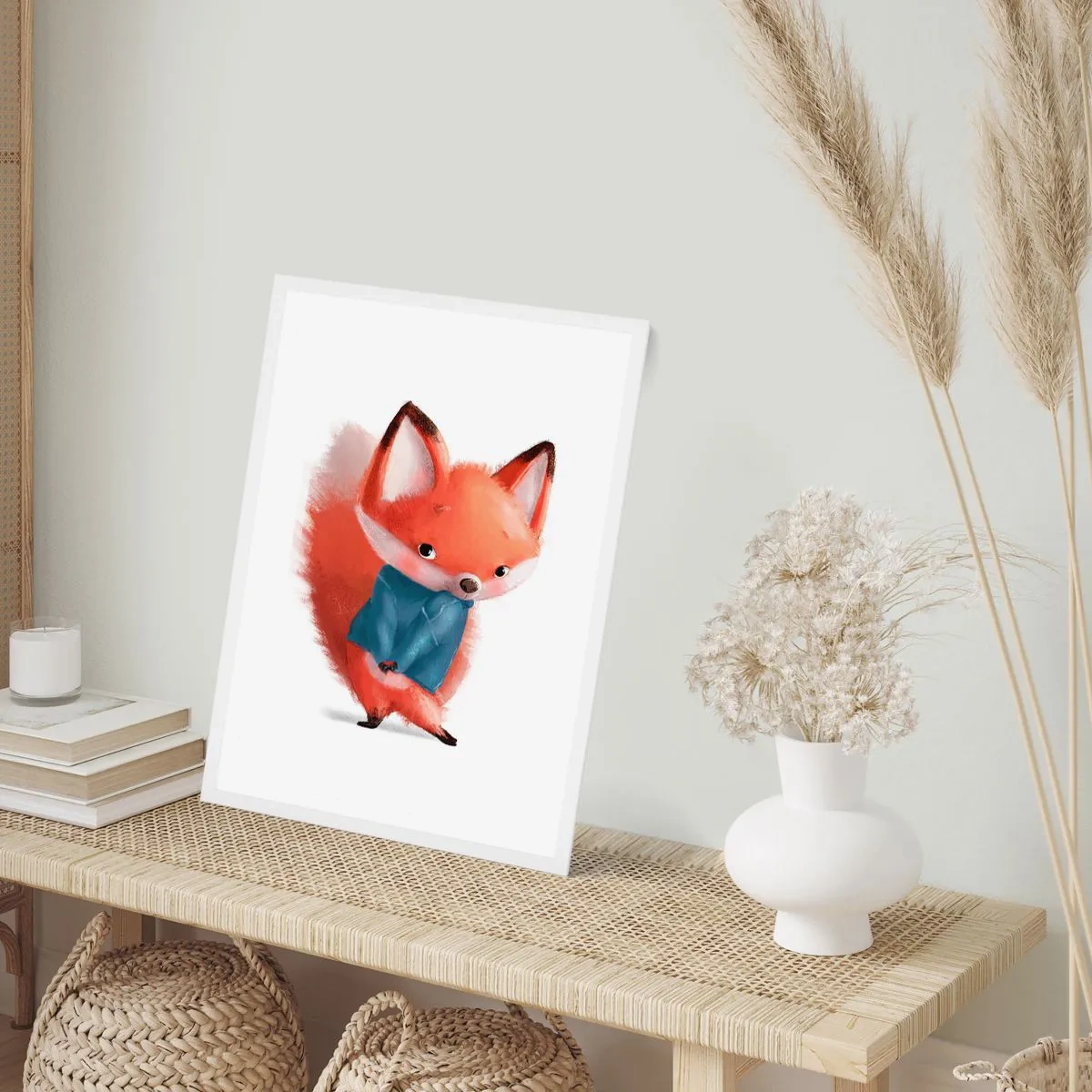 Plagát v bielom ráme - Pristane mi to? - 40x50 cm