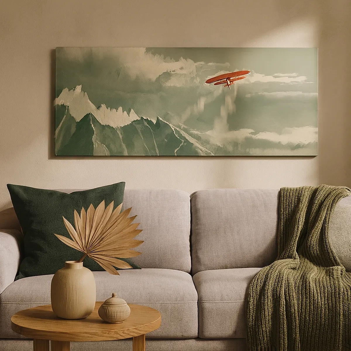 Obraz na plátne - Nebojácny priekopník - 30x30 cm