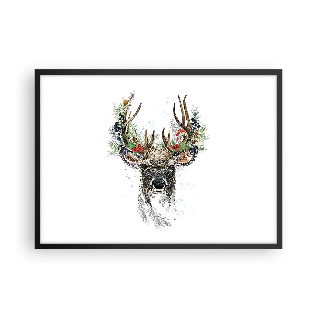 Plagát v čiernom ráme - V slávnostnom rúchu - 70x50 cm