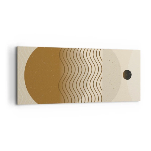 Obraz na plátne - O pôvode geometrických obrazcov - 120x50 cm