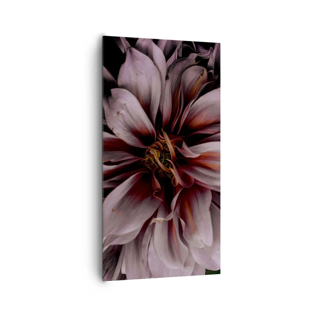 Obraz na plátne - Kvetinové srdce - 65x120 cm