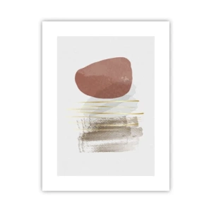 Plagát - Abstraktná kolonáda - 30x40 cm