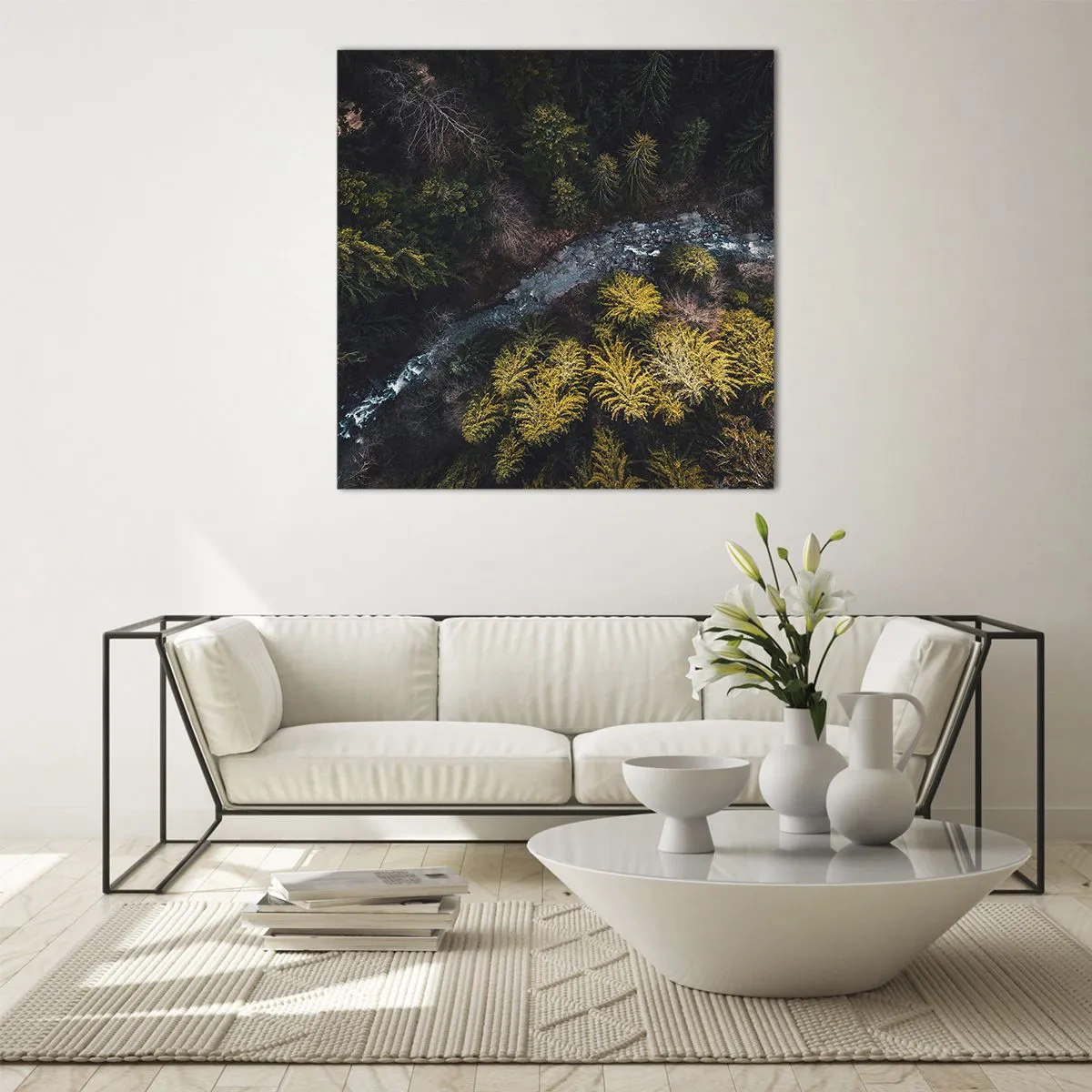 Obraz na skle - Rýchlo, stále rýchlejšie - 60x60 cm