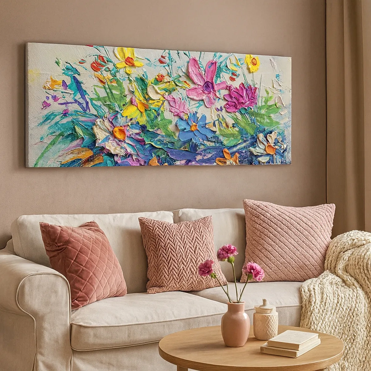 Obraz na plátne - Vôbec nie zátišie - 30x30 cm