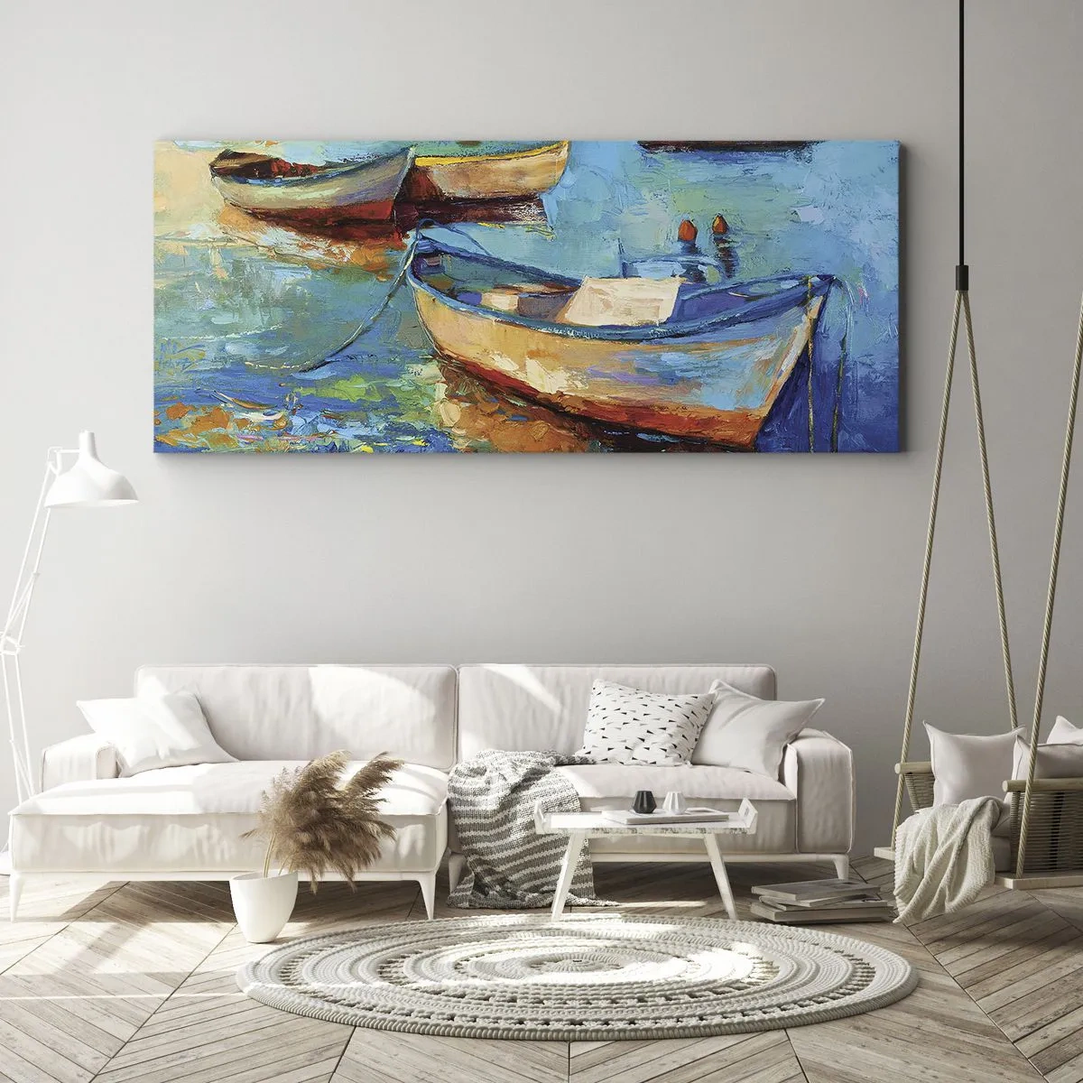 Obraz na plátne - V južnom zálive - 100x40 cm