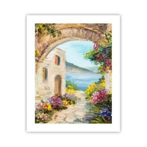 Plagát - Pôvab pobrežnej krajiny - 40x50 cm