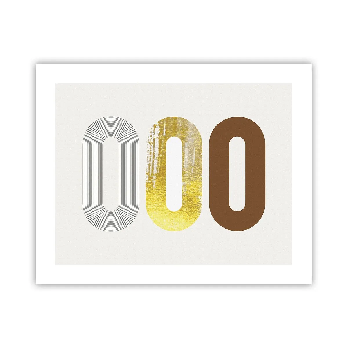 Plagát - Ooo! - 50x40 cm