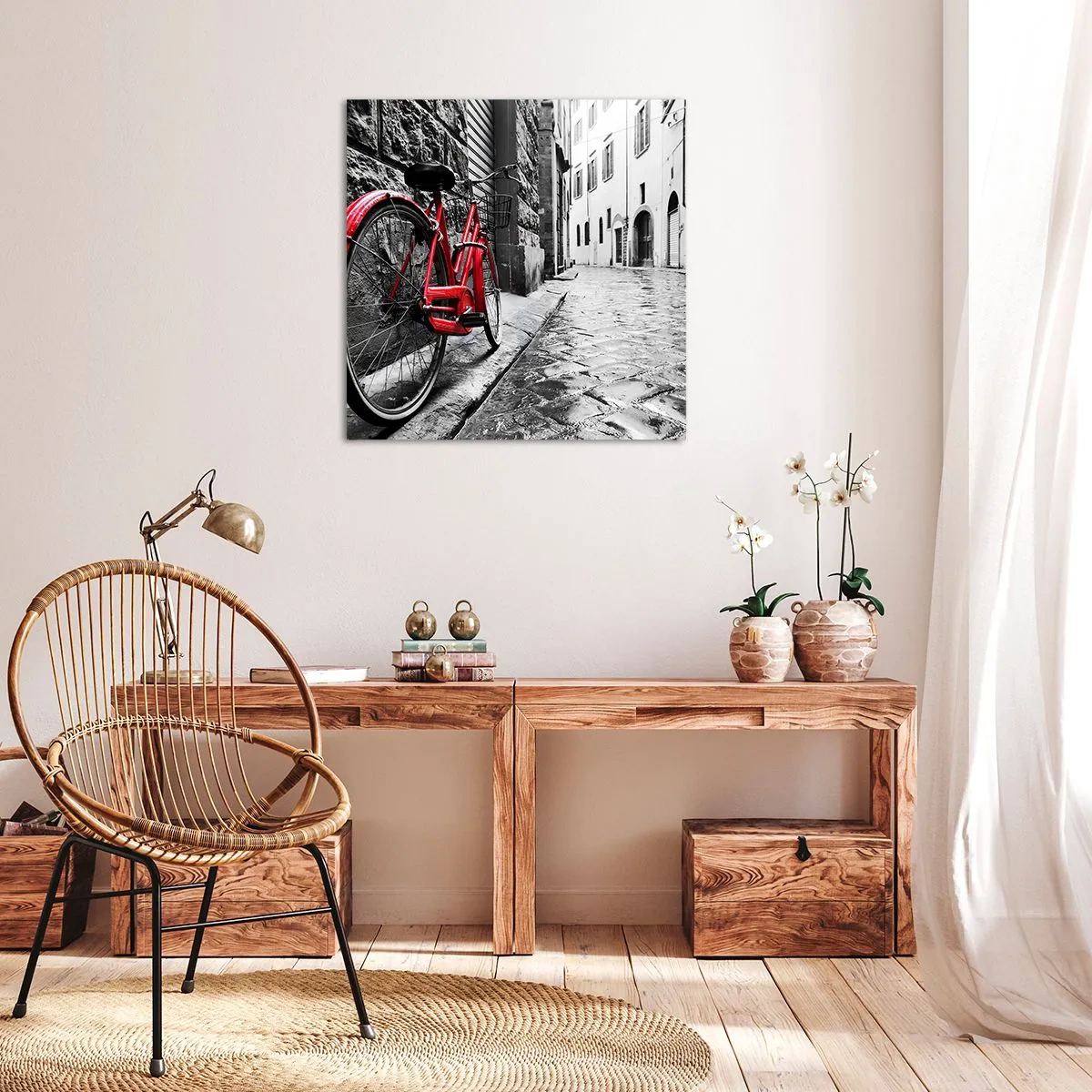 Obraz na plátne - Skutočná krása nestarne - 70x70 cm