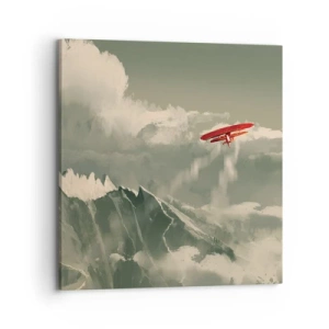 Obraz na plátne - Nebojácny priekopník - 70x70 cm