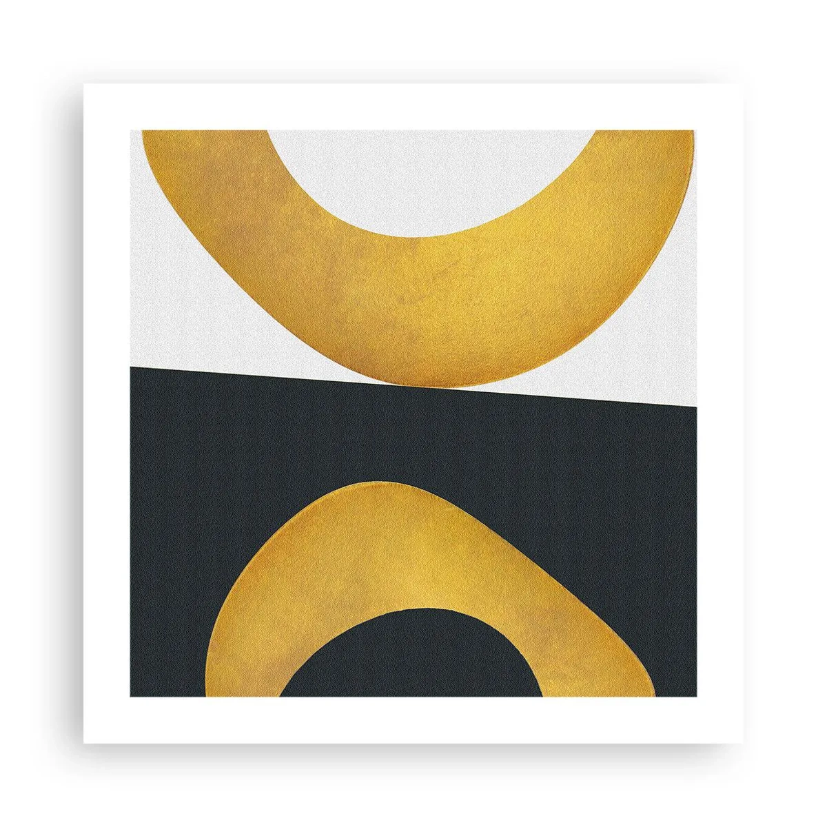 Plagát - Po prvé: zlato - 50x50 cm