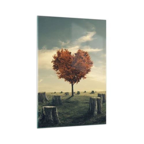 Obraz na skle - Stále je ešte nádej - 70x100 cm
