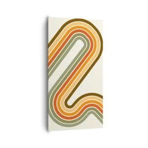 Obraz na plátne - Kľučkovanie do cieľa - 65x120 cm