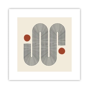 Plagát - Od začiatku do konca - 30x30 cm