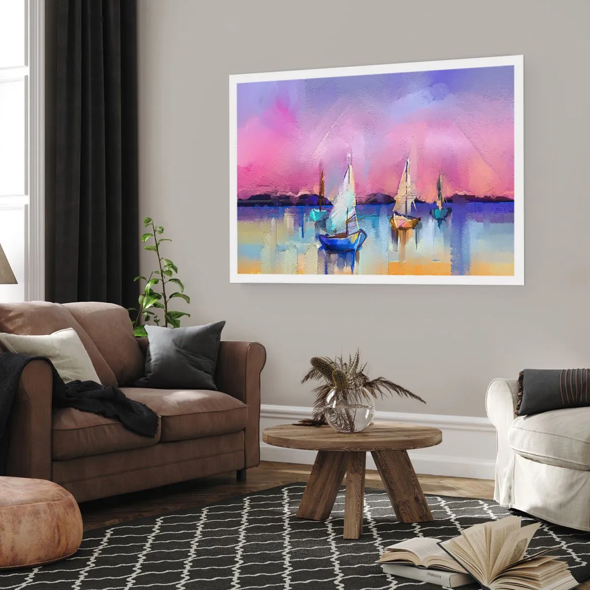 Plagát - Smer: široká voda - 100x70 cm