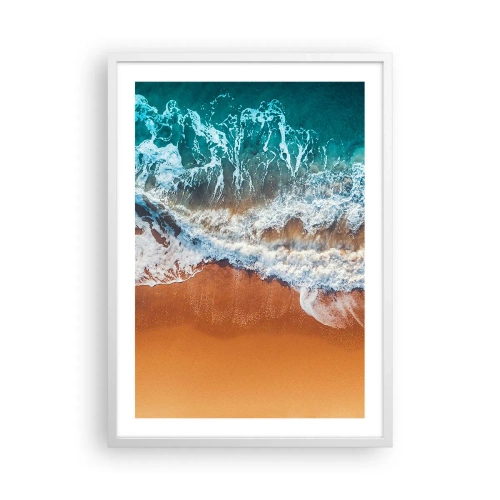 Plagát v bielom ráme - Vždy pár - 50x70 cm