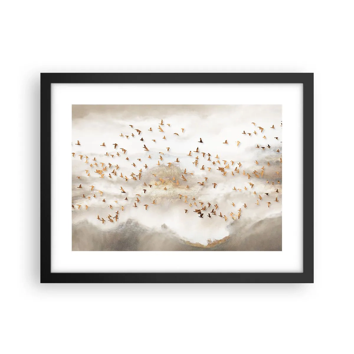 Plagát v čiernom ráme - Už je čas... - 40x30 cm