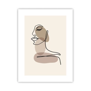 Plagát - Pri počúvaní samého seba - 30x40 cm