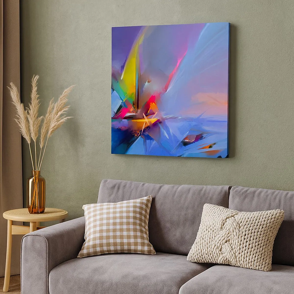 Obraz na plátne - Preletela ako vták - 30x30 cm