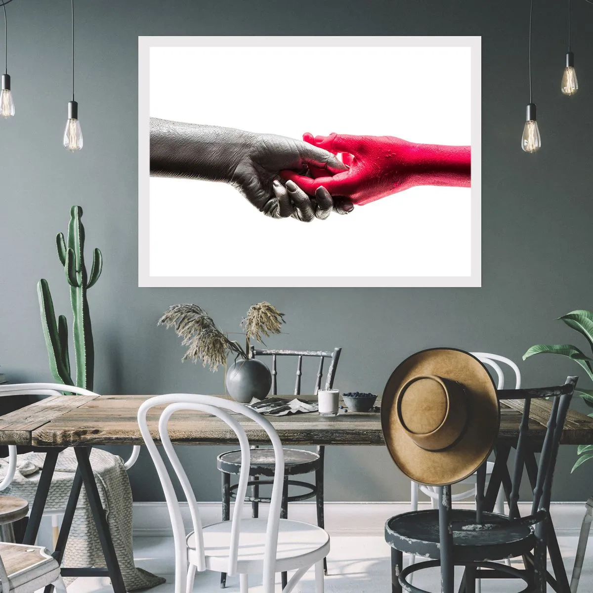 Plagát - Spolu aj keď sme odlišní - 100x70 cm