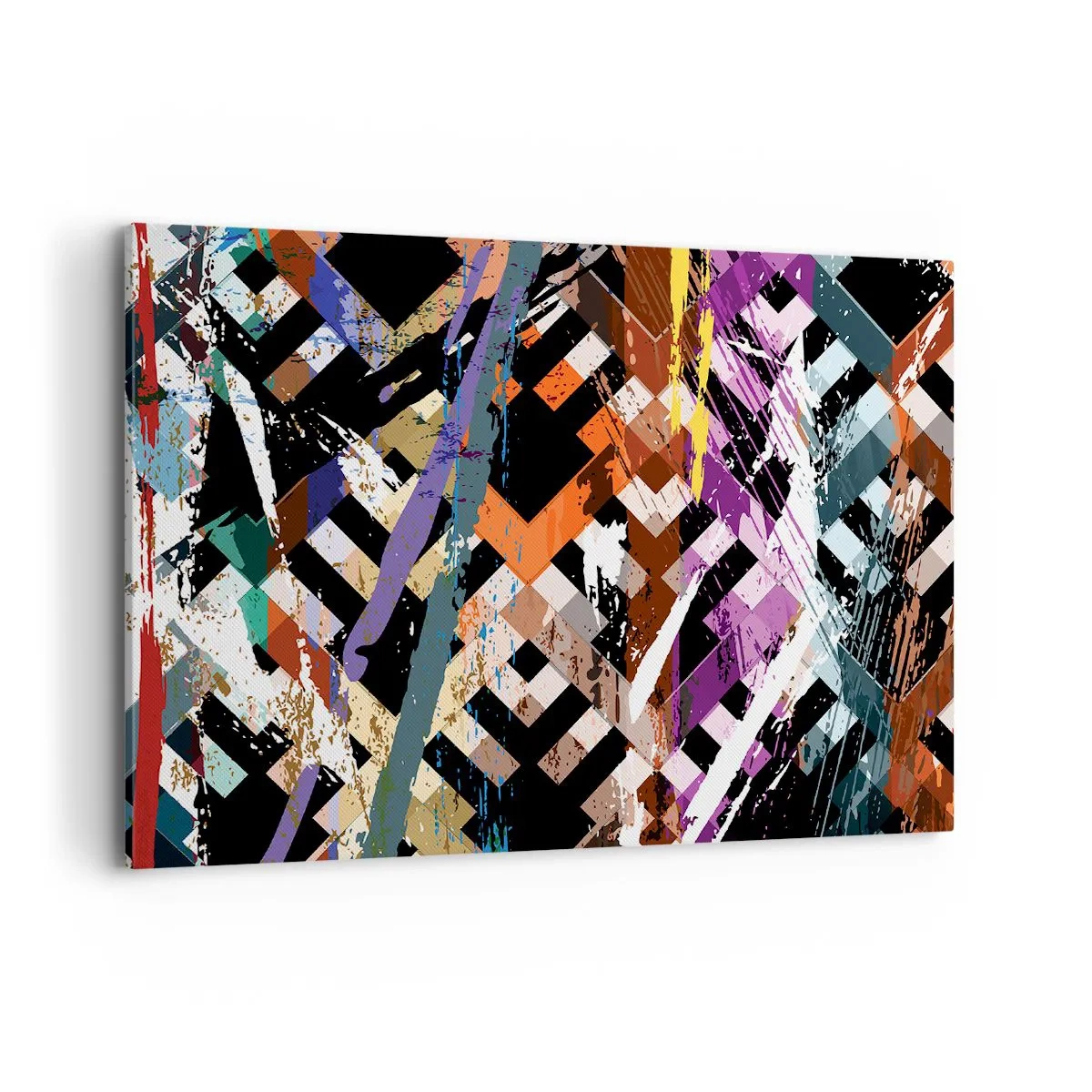 Obraz na plátne - Umocnené na druhú - 100x70 cm