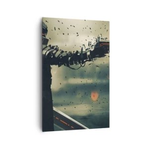 Obraz na plátne - Vražedná zbraň - tvoj vlastný terminátor - 80x120 cm