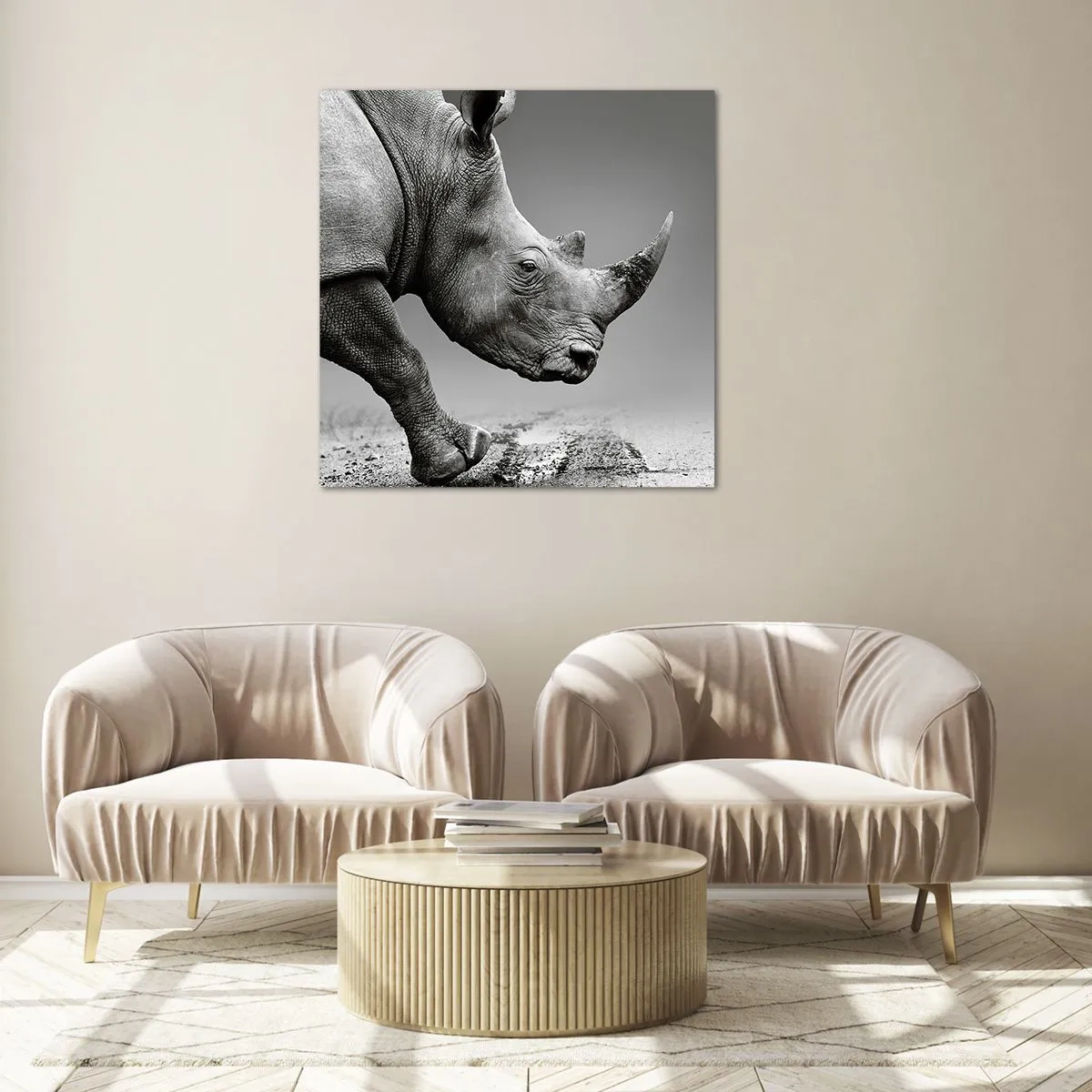 Obraz na skle - Nezastaviteľná sila - 70x70 cm