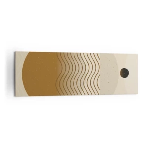 Obraz na plátne - O pôvode geometrických obrazcov - 160x50 cm