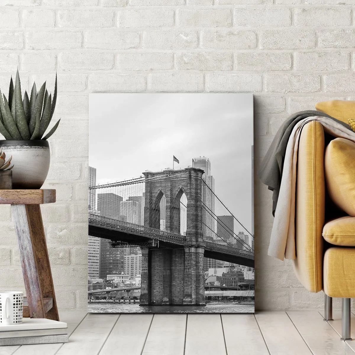 Obraz na plátne - Newyorské zázraky - 50x70 cm