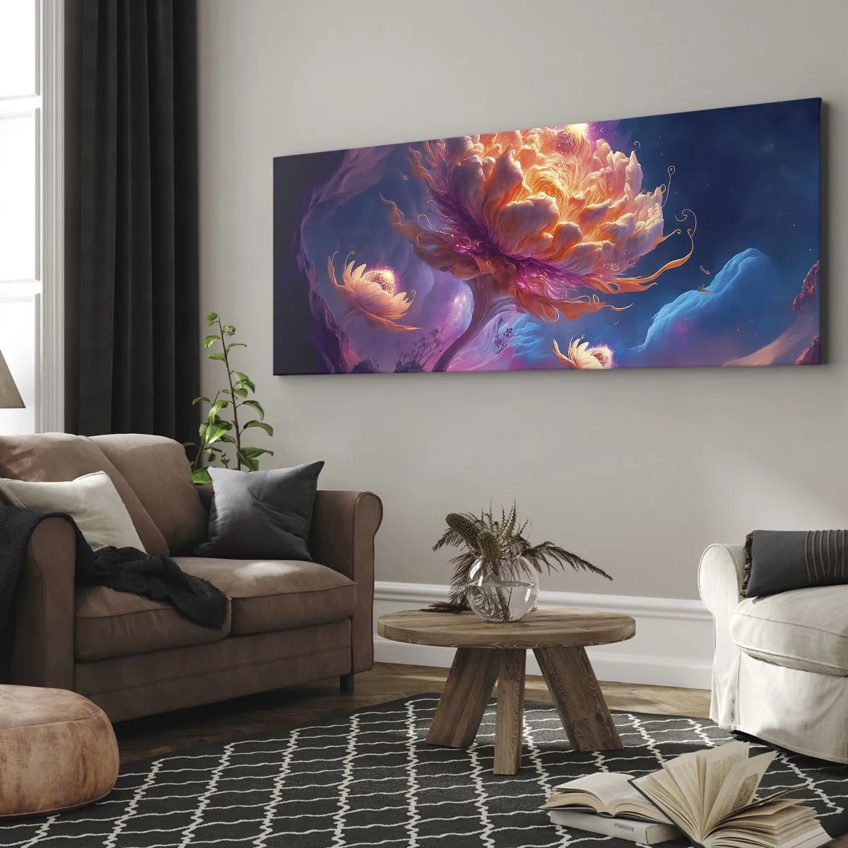 Obraz na plátne - Iný svet - 100x40 cm