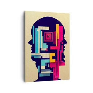 Obraz na plátne - Nové väzby - 50x70 cm