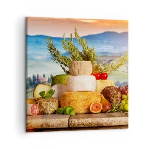 Obraz na plátne - Talianska radosť zo života - 50x50 cm