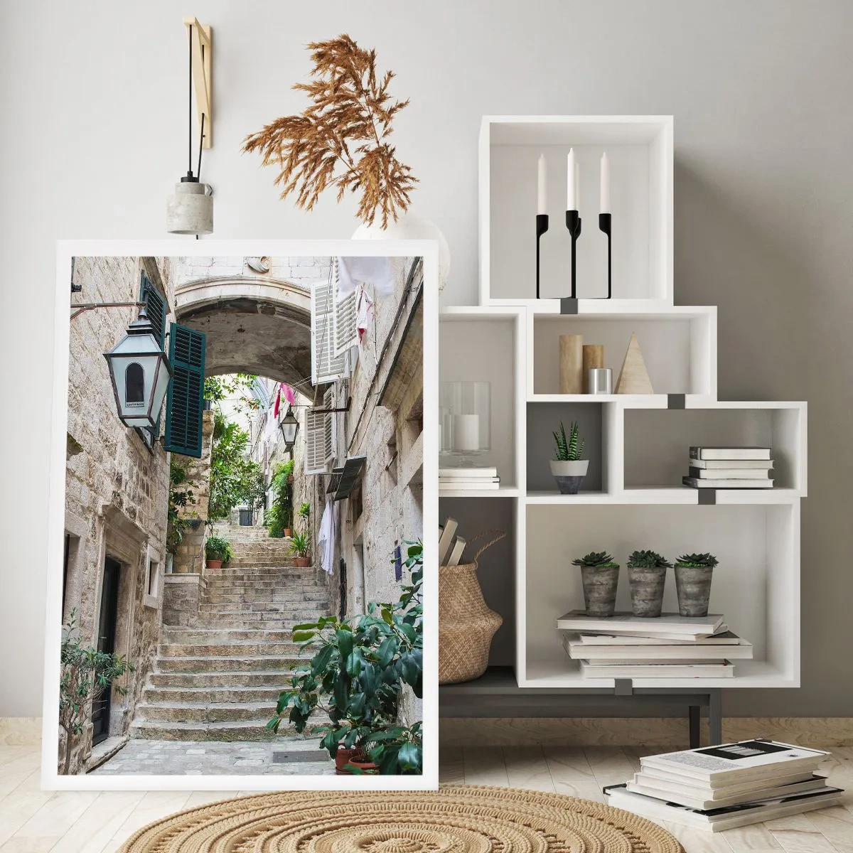 Plagát - Očarujúca ulička - 30x40 cm