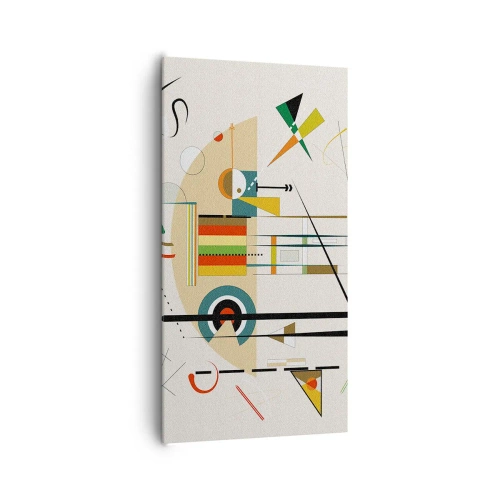 Obraz na plátne - A svet sa smeje - 65x120 cm