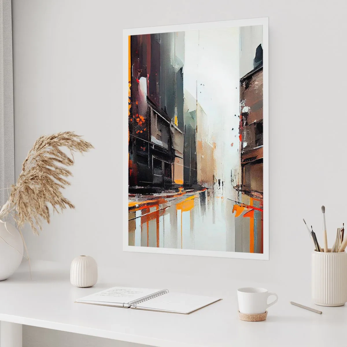 Plagát - Daždivý deň - 61x91 cm