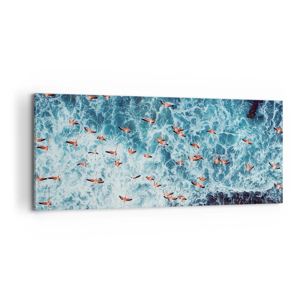 Obraz na plátne - Prímorský sprievod - 100x40 cm
