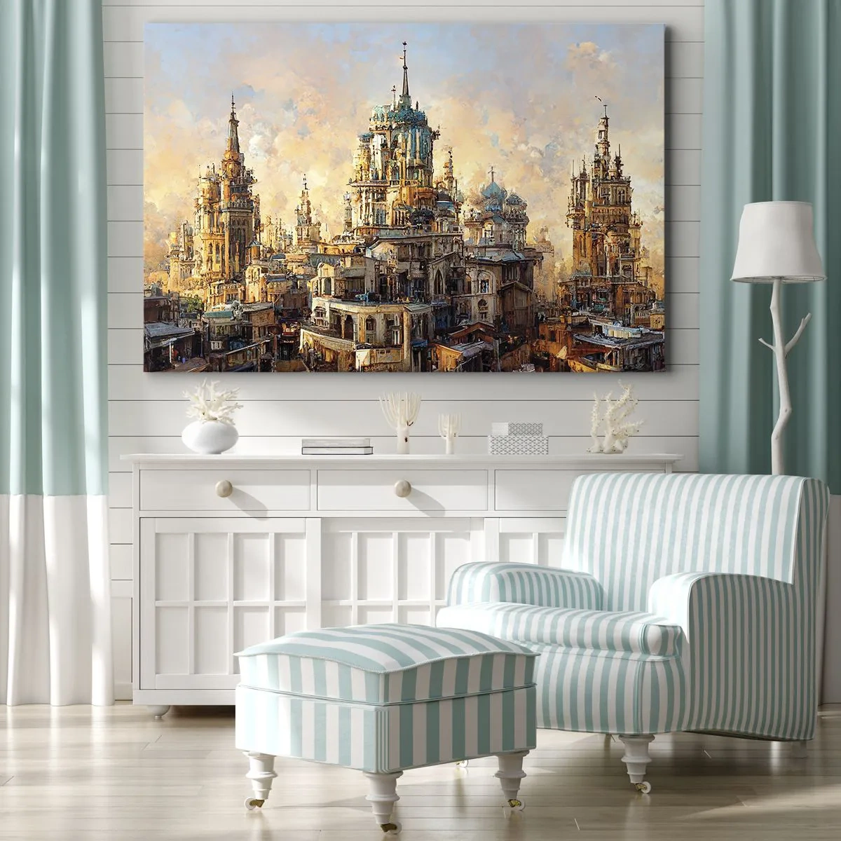 Obraz na plátne - Mesto miest - 120x80 cm
