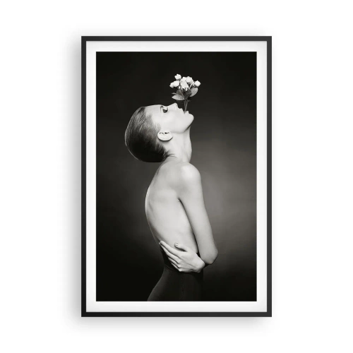 Plagát v čiernom ráme - Excentrická elegancia - 61x91 cm