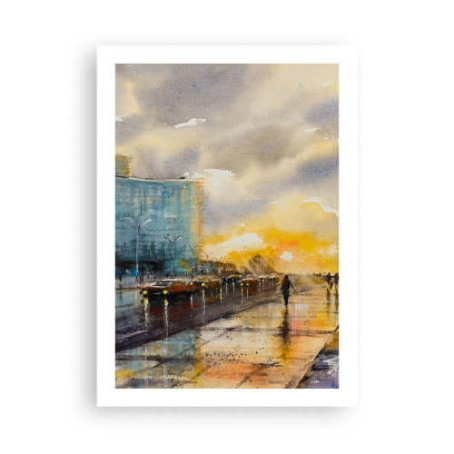 Plagát - Život na pobreží - 50x70 cm