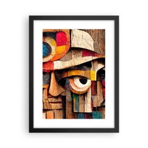 Plagát v čiernom ráme - Vidím ťa… - 30x40 cm