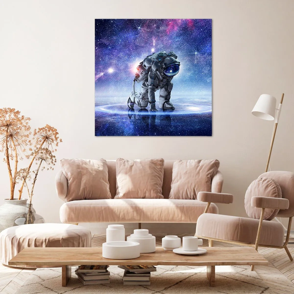 Obraz na plátne - Hviezdne nebo nado mnou - 70x70 cm