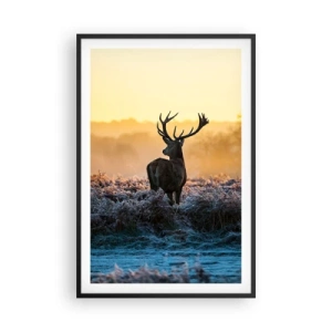 Plagát v čiernom ráme - Korunovaný na svojom panstve - 61x91 cm