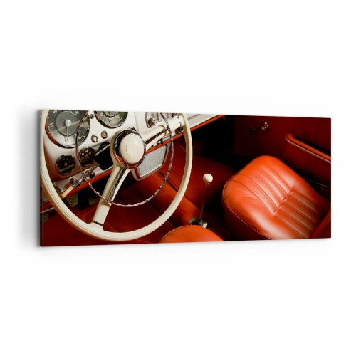 Obraz na plátne - Luxus v štýle vintage - 100x40 cm