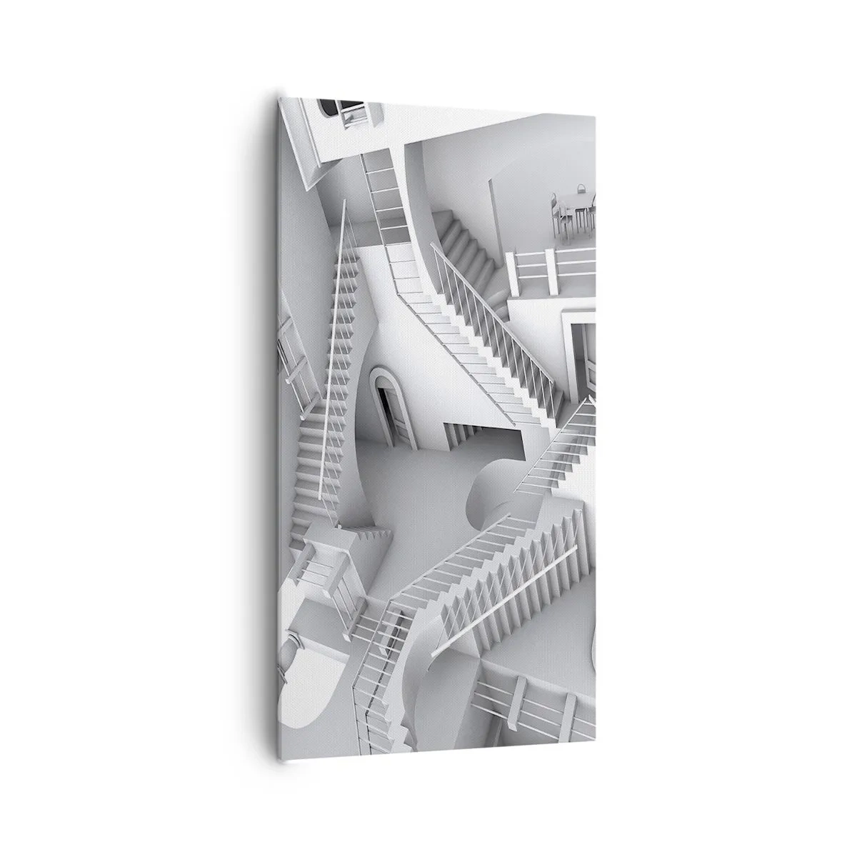 Obraz na plátne - Paradoxy prostoru - 65x120 cm