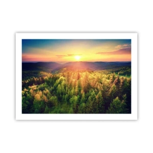 Plagát - Vrcholky a vrcholy - 70x50 cm