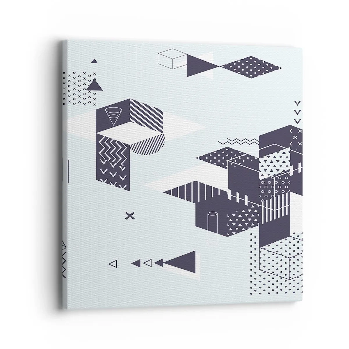 Obraz na plátne - V duši matematika - 40x40 cm