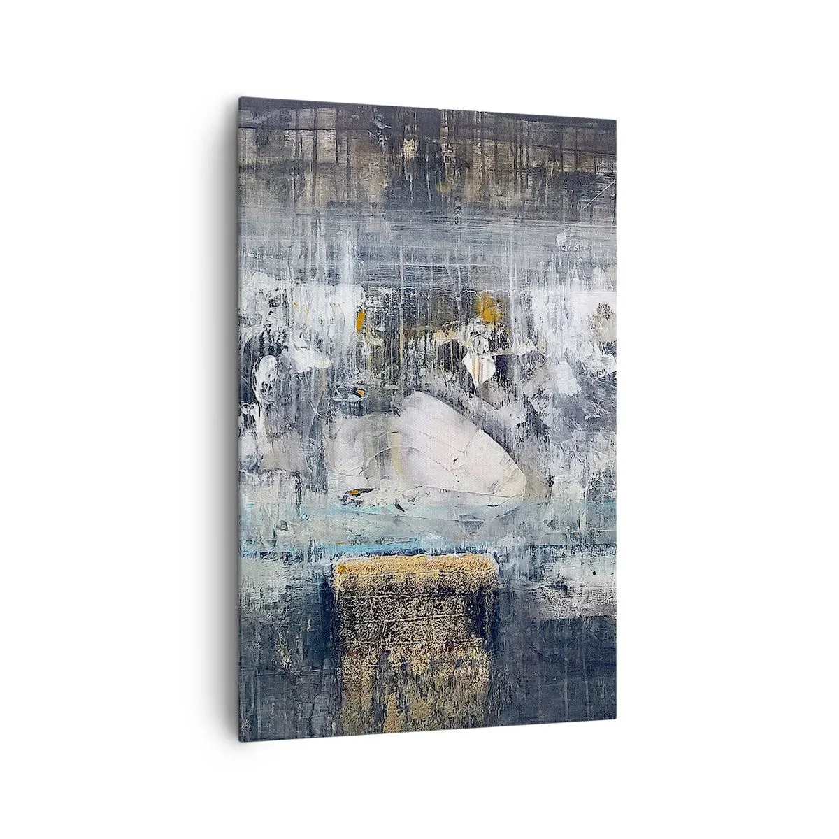 Obraz na plátne - Ako na ľade, tak aj na hrude - 80x120 cm