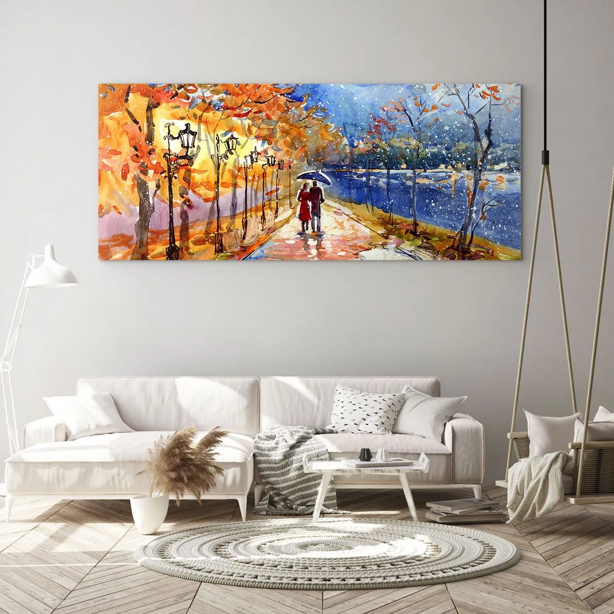 Obraz na skle - Spoločne k hranici času - 100x40 cm