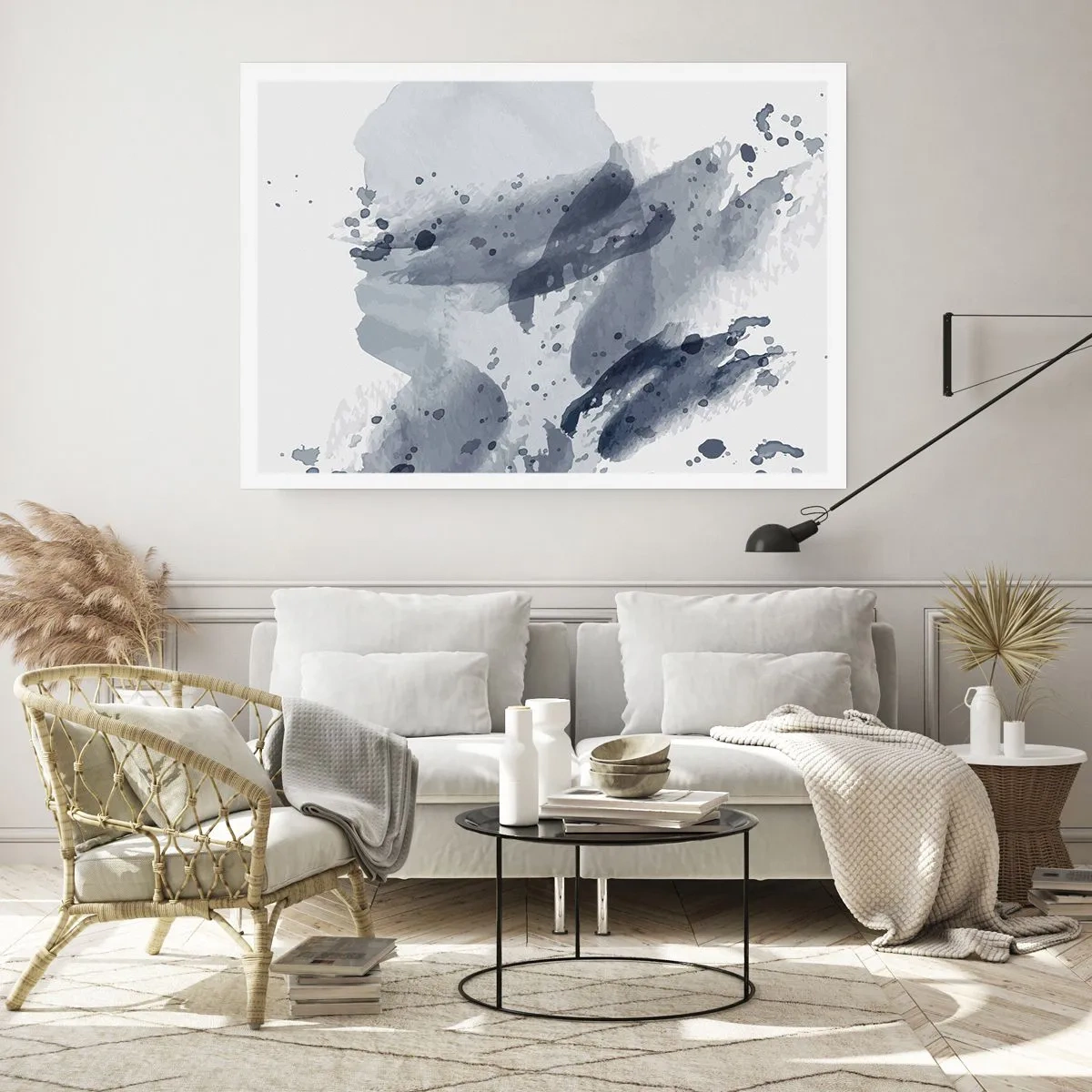 Plagát - Štúdia o povahe vody - 70x50 cm