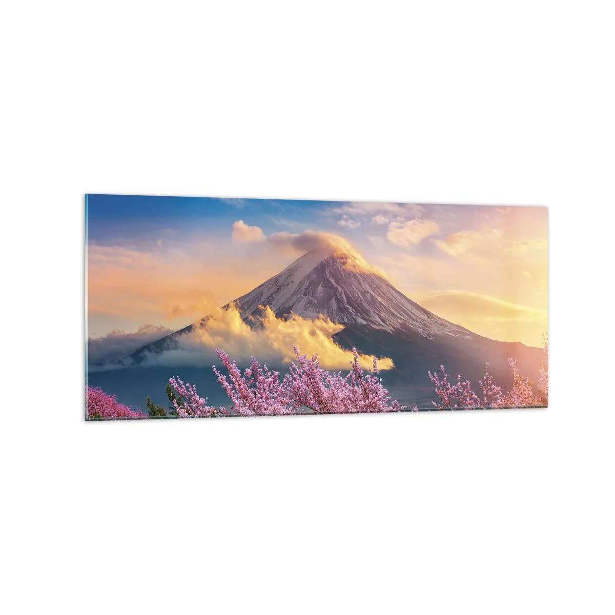 Obraz na skle - Japonská sviatosť - 120x50 cm